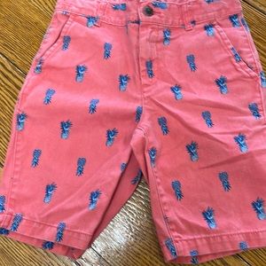 Childrens Place pink shorts.  Boys size 7 w/adjustable waist.  Bermuda shorts.